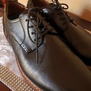 Nunn Bush Comfort Gel Black Dress shoes men Size 9